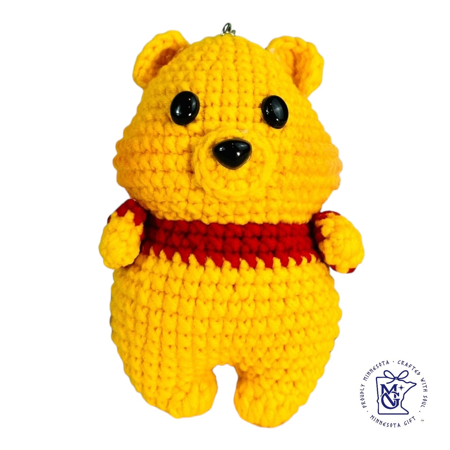 POOH BEAR - Unique Wool Keychains
