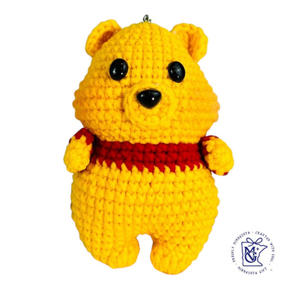 POOH BEAR - Unique Wool Keychains