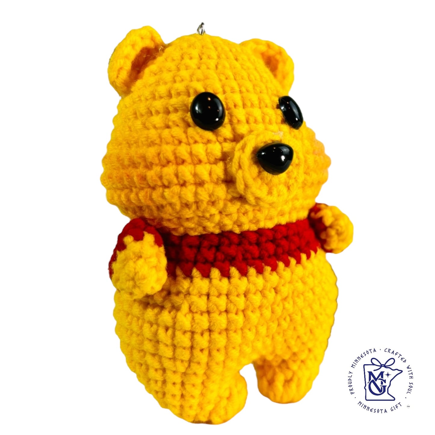 POOH BEAR - Unique Wool Keychains