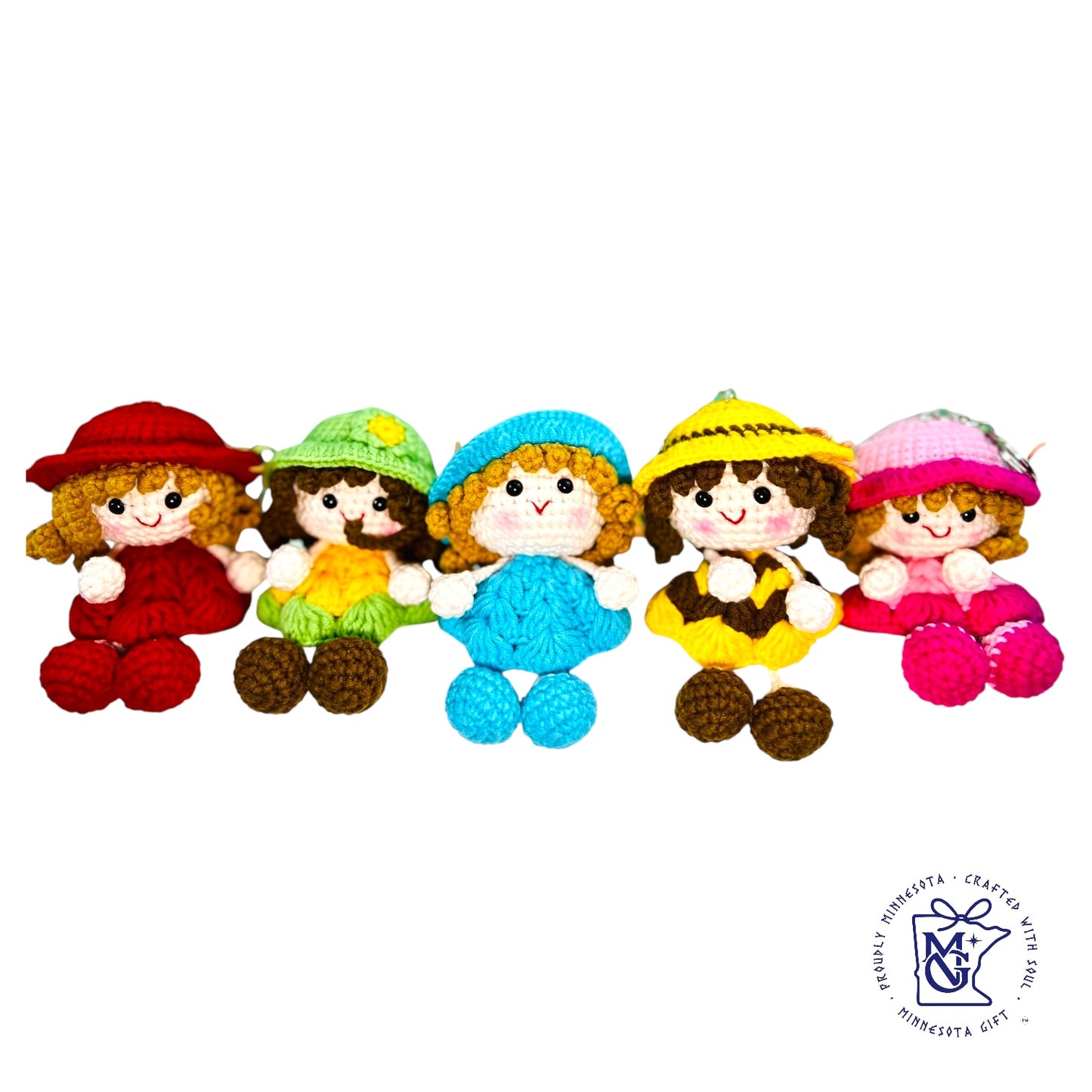 LITTLE PRINCESSES - Unique Wool Keychains