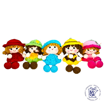 LITTLE PRINCESSES - Unique Wool Keychains