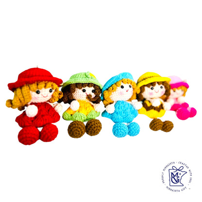 LITTLE PRINCESSES - Unique Wool Keychains