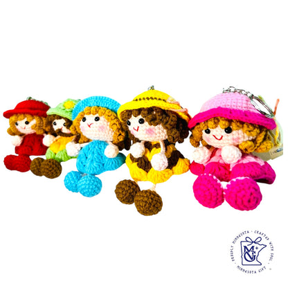 LITTLE PRINCESSES - Unique Wool Keychains