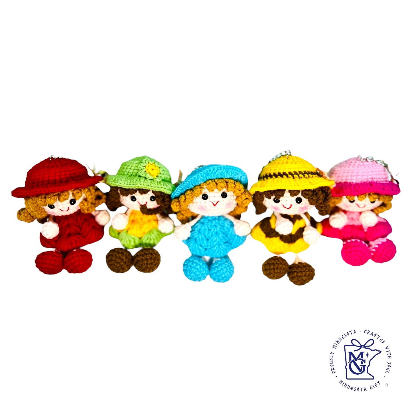 LITTLE PRINCESSES - Unique Wool Keychains