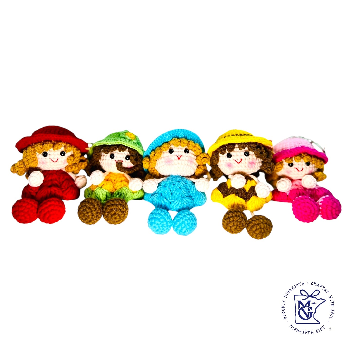 LITTLE PRINCESSES - Unique Wool Keychains