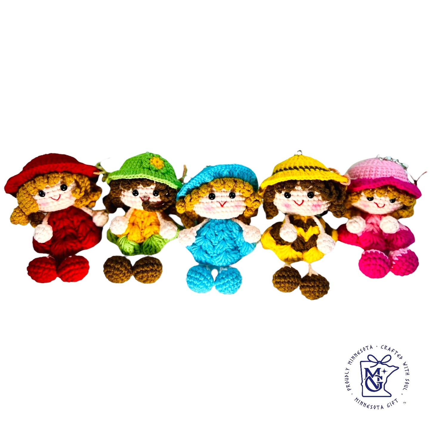 LITTLE PRINCESSES - Unique Wool Keychains