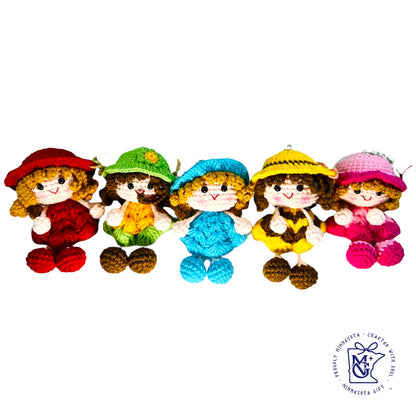 LITTLE PRINCESSES - Unique Wool Keychains