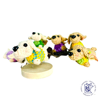 PUPPIES - Unique Wool Keychains