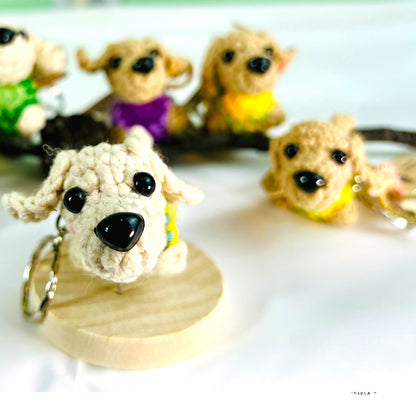 PUPPIES - Unique Wool Keychains