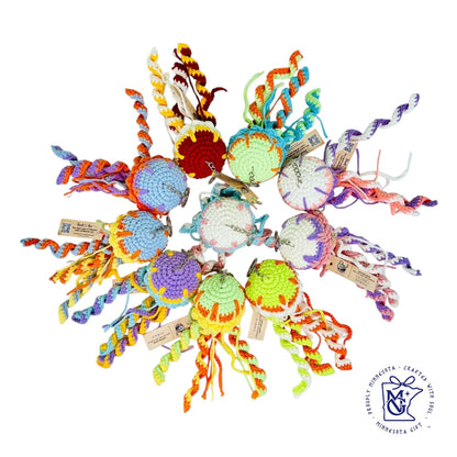 JELLYFISH - Unique Wool Keychains
