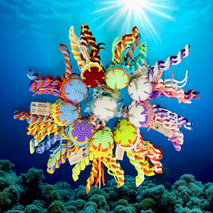 JELLYFISH - Unique Wool Keychains