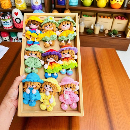 LITTLE PRINCESSES - Unique Wool Keychains