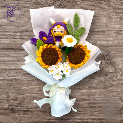 Viking Wool Flower Bouquet