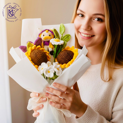 Viking Wool Flower Bouquet