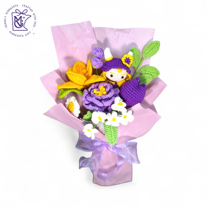 Viking Wool Flower Bouquet