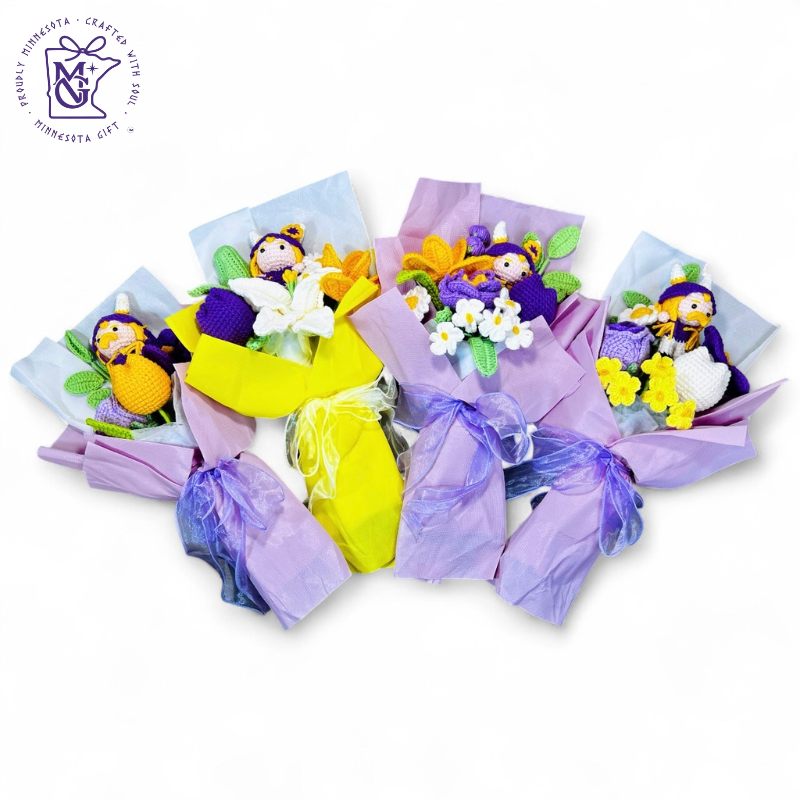 Viking Wool Flower Bouquet