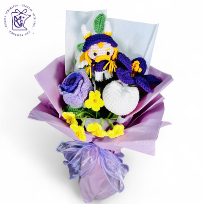 Viking Wool Flower Bouquet