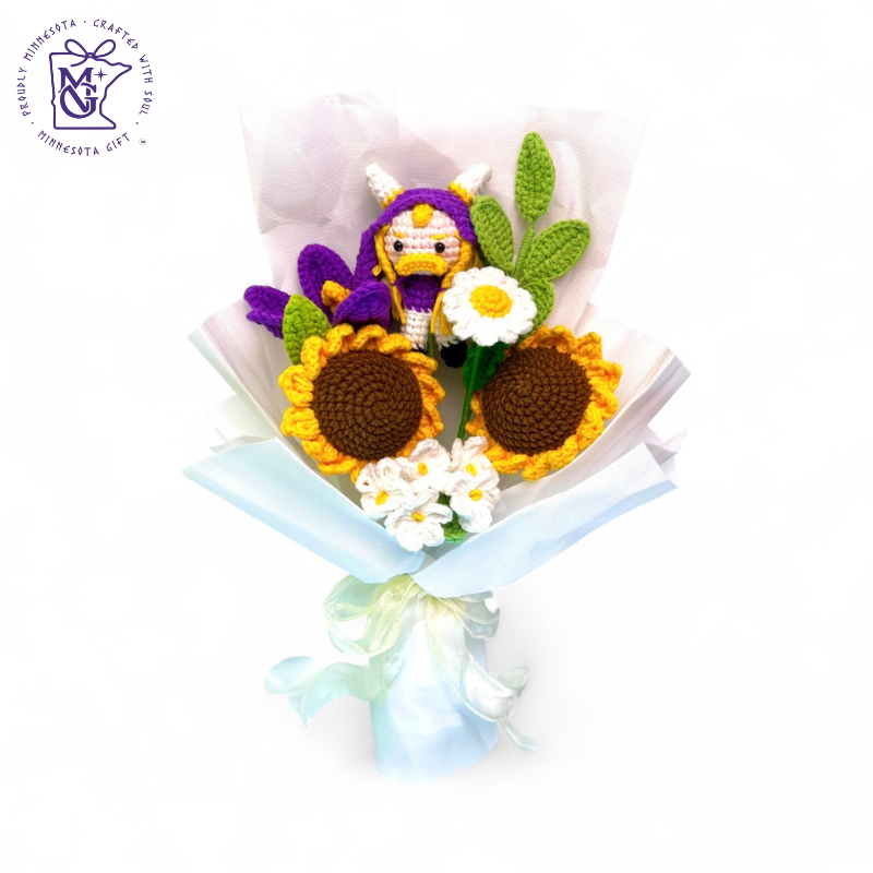 Viking Wool Flower Bouquet