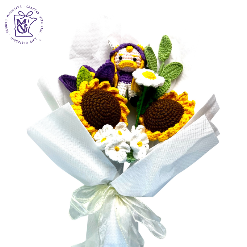Viking Wool Flower Bouquet